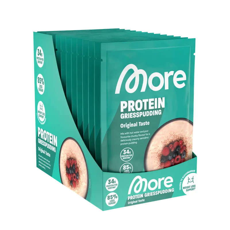 More Nutrition - Griesspudding Original Taste - 13 x 60g