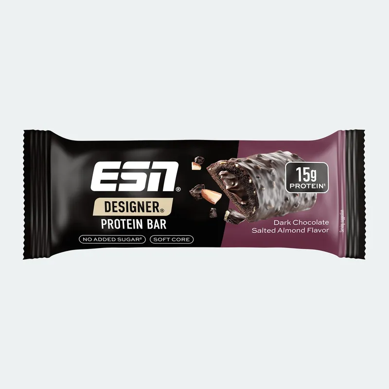 Designer Bar Proteinriegel Dark Chocolate Salted Almond 45g