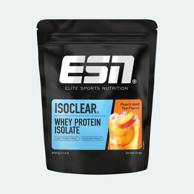 Isoclear Whey Protein Isolate Peach Iced Tea 600g Beutel