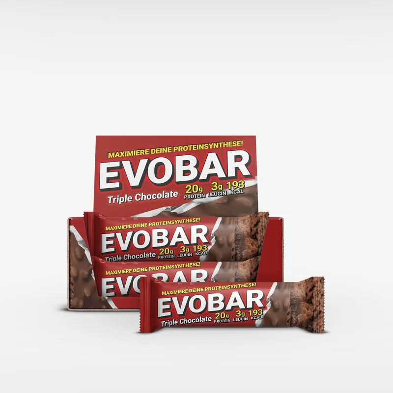 Evo Sports Fuel Evobar Proteinriegel – 12 x 60g
