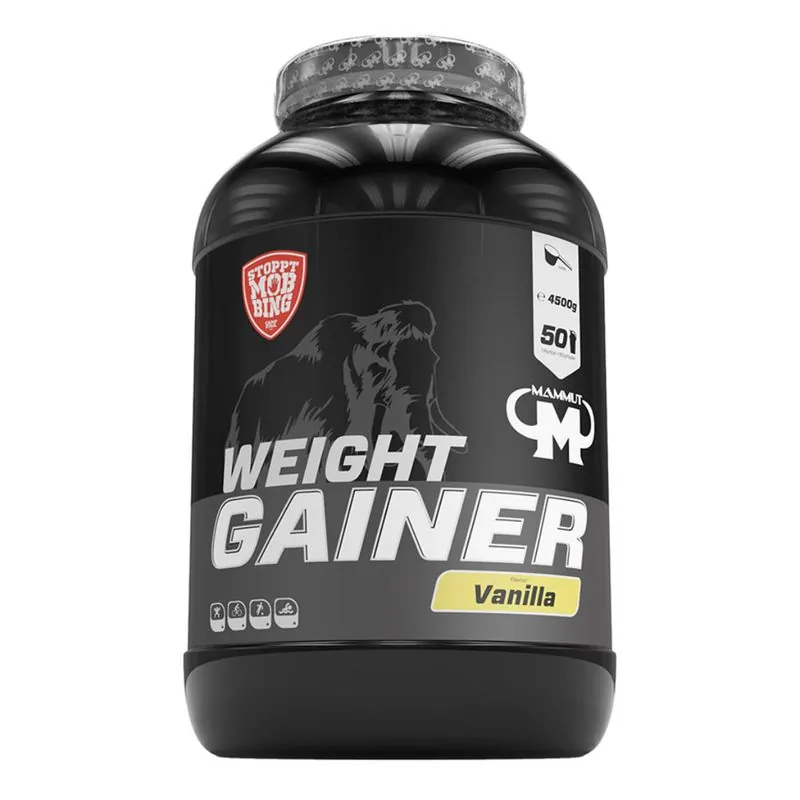 Mammut Nutrition Weight Gainer Crash 5000 - 4500 g Dose – 4500g