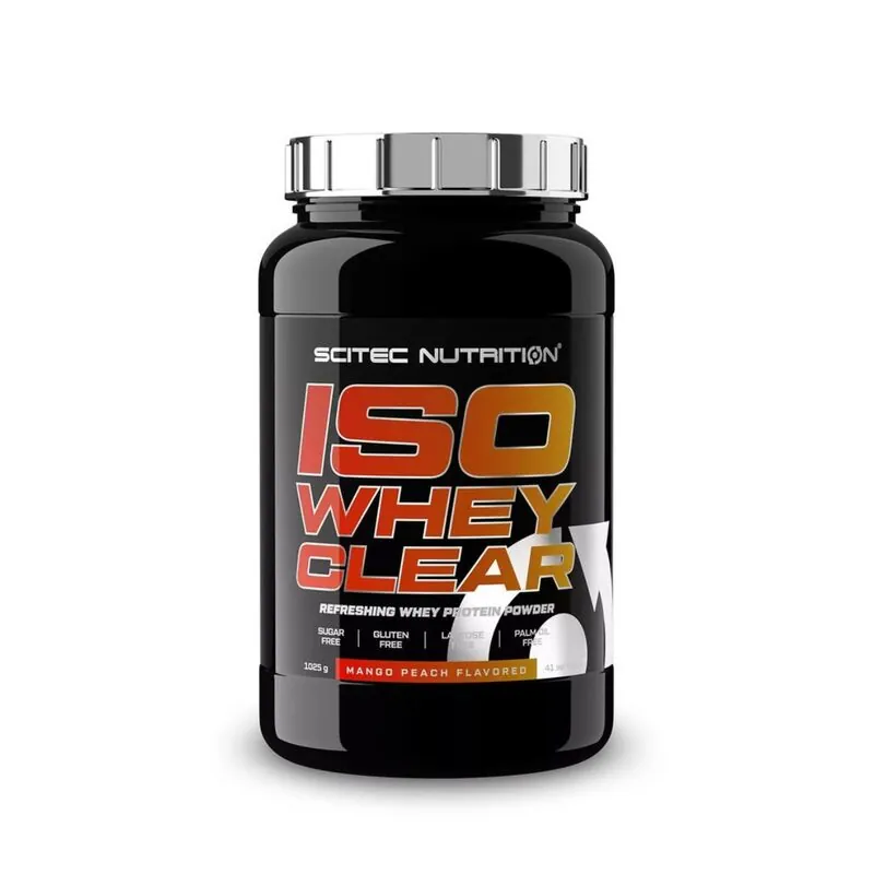 SCITEC NUTRITION Iso Whey Clear (1025g) Mango-Pfirsich – 1025 g