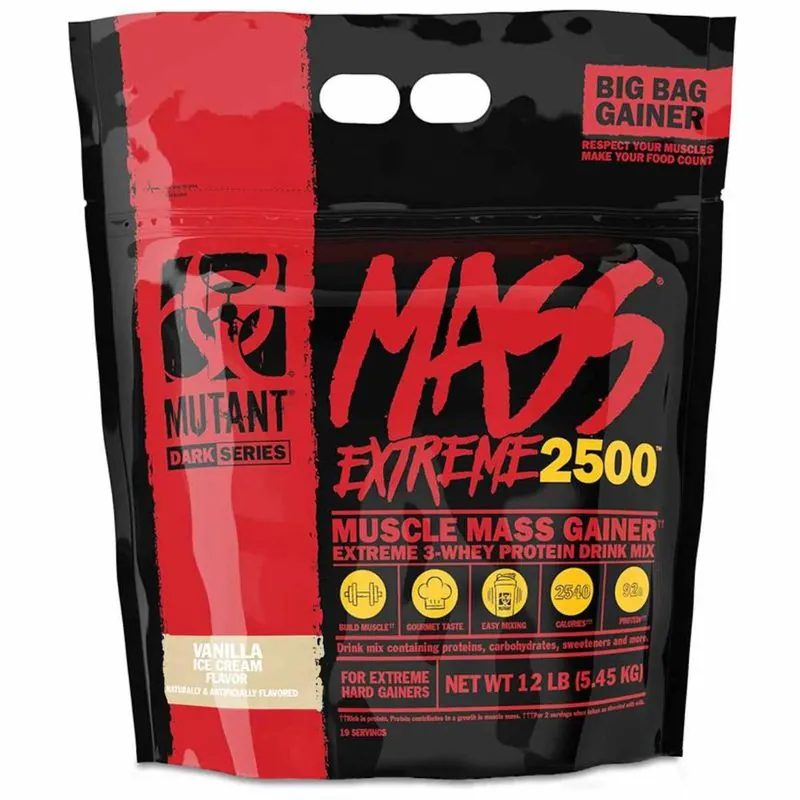 Mutant Mass XXXtreme 2500 (5443g) Vanilla Ice Cream