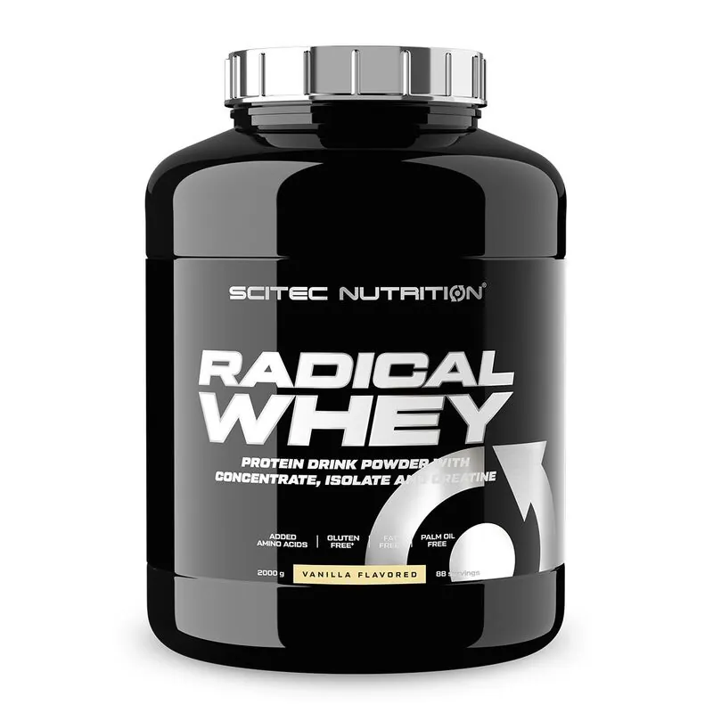 SCITEC NUTRITION Radical Whey (2000g) Vanille – 2000 g