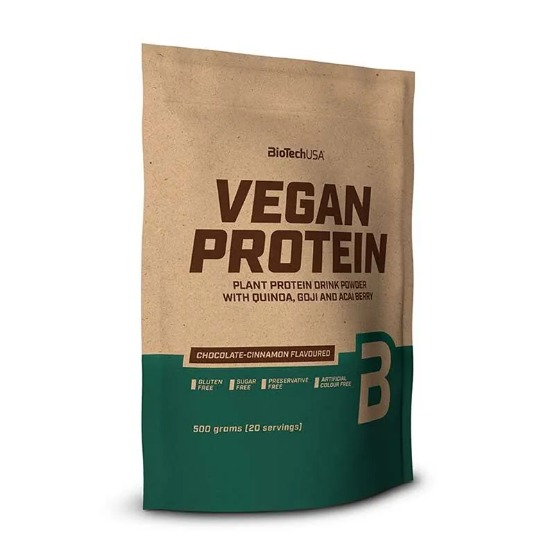 BIOTECH USA Vegan Protein (500g) Chocolate Cinnamon – 500g