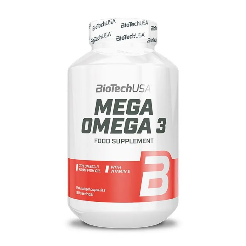 BIOTECH USA Mega Omega 3 (90 Kapseln)