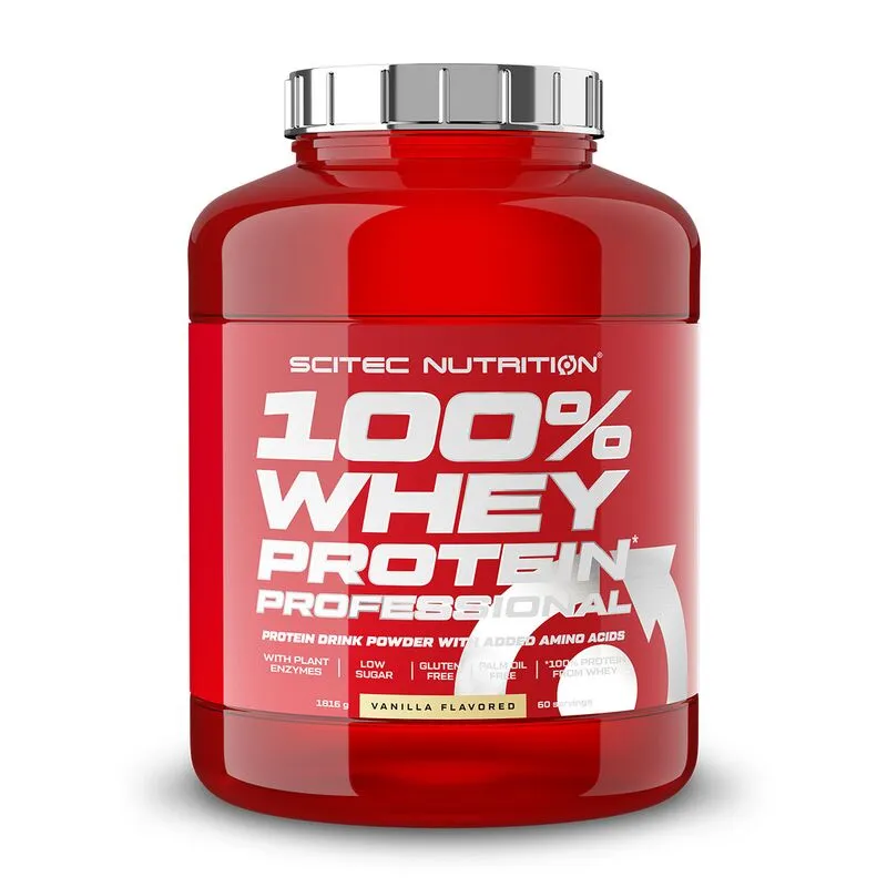 Scitec Nutrition 100% Whey Protein Professional 1816g Vanille
