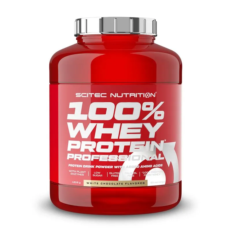 Scitec Nutrition 100% Whey Protein Professional 1816g Weiße Schokolade