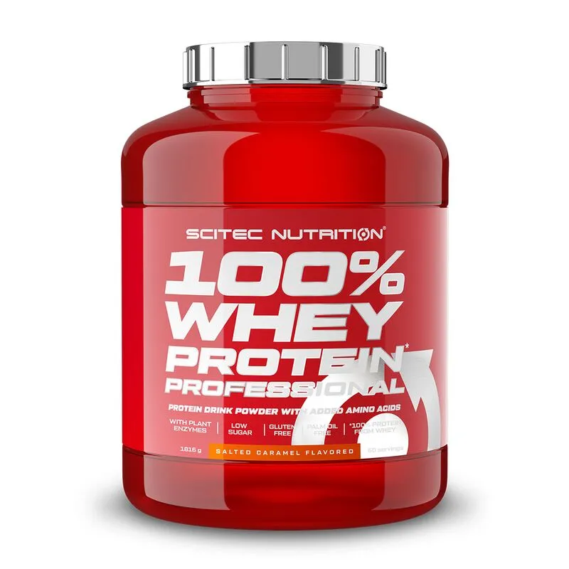 Scitec Nutrition 100% Whey Protein Professional 1816g Salziges Karamell
