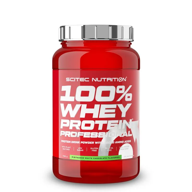Scitec Nutrition 100% Whey Protein Professional 780g Pistazie weiße Schokolade