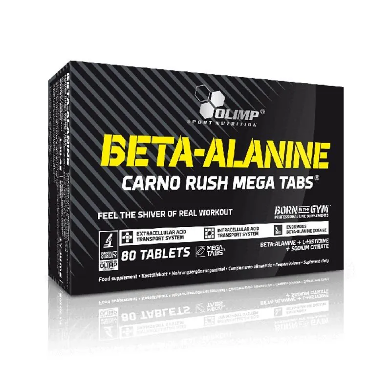 Beta Alanine Carno Rush Mega Tabs (80 Tabletten)