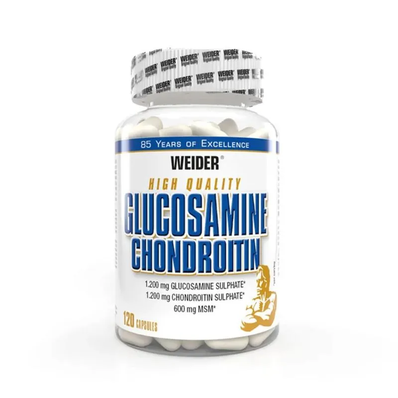 Weider - Glucosamine + Chondroitin + MSM 120 Kapseln