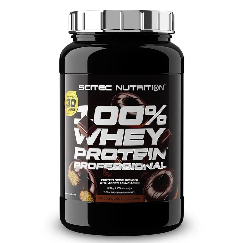 Scitec Nutrition 100% Whey Protein Professional 780g Schoko-Donut