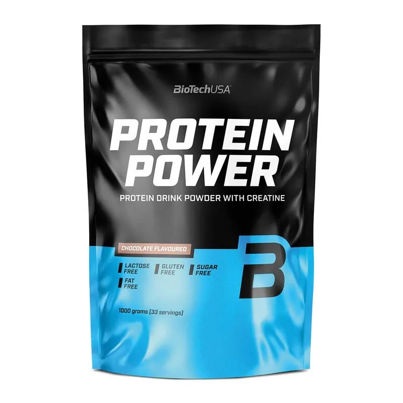 Biotech USA Protein Power 1000g Erdbeer-Banane
