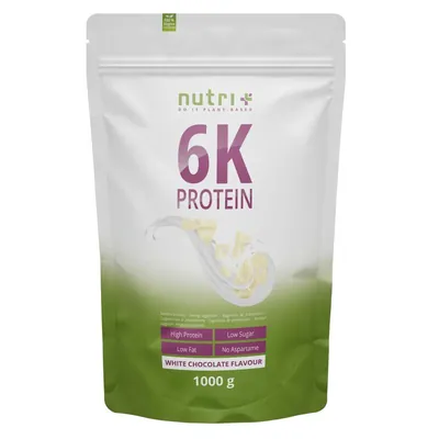 Nutri+ Vegan 6K Protein 1000g Weiße Schokolade