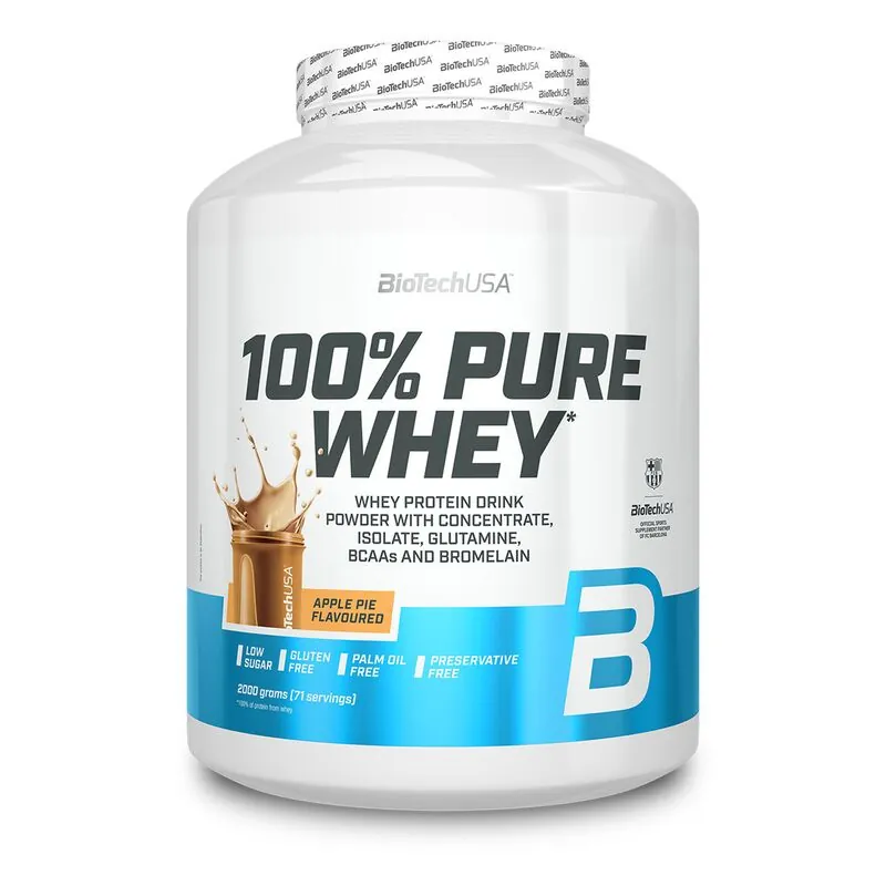 Biotech USA 100% Pure Whey 2000g Apfelkuchen