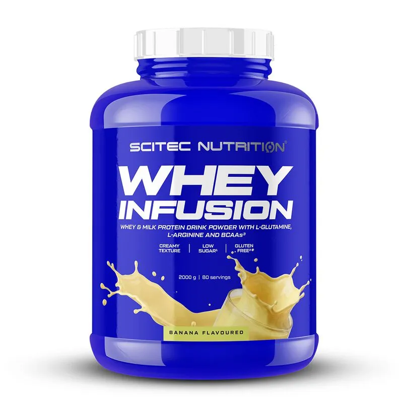 Scitec Nutrition Whey Infusion 2000g Banane – Scitec Nutrition Whey Infusion 2000g Banane