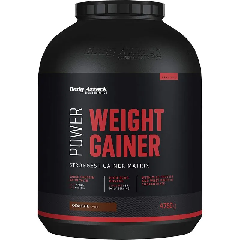 Body Attack Power Weight Gainer 4750g Schokolade – Body Attack Power Weight Gainer 4750g Schokolade
