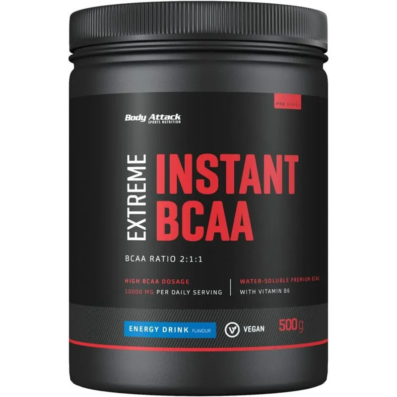 Body Attack Extreme Instant BCAA – Body Attack Extreme Instant BCAA 500g