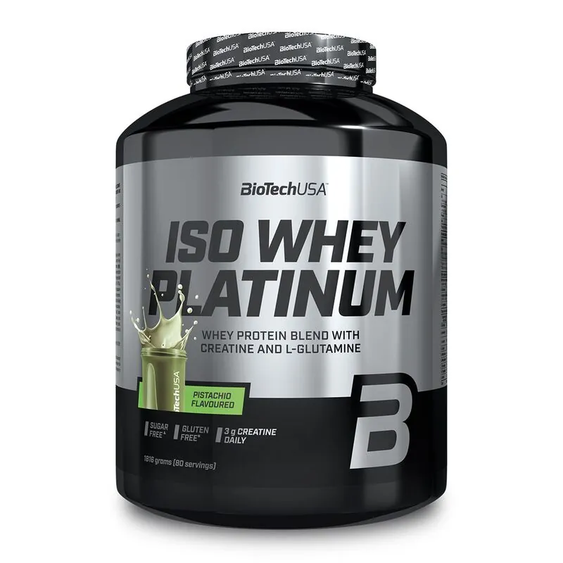Biotech USA Iso Whey Platinum 1816g Pistazie – Biotech USA Iso Whey Platinum 1816g Pistazie