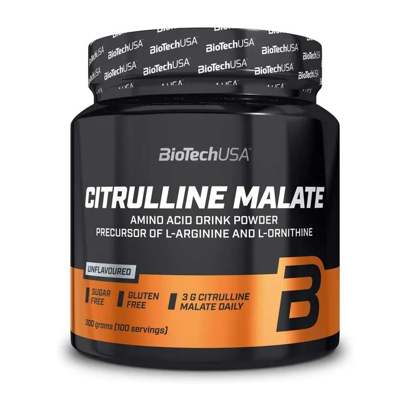 Biotech USA Citrulline Malate 300g Neutral – Biotech USA Citrulline Malate 300g Neutral