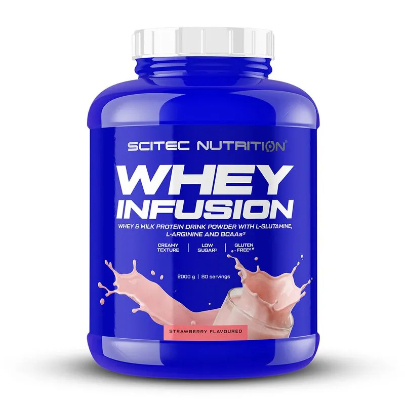 Scitec Nutrition Whey Infusion 2000g Erdbeere – Scitec Nutrition Whey Infusion 2000g Erdbeere