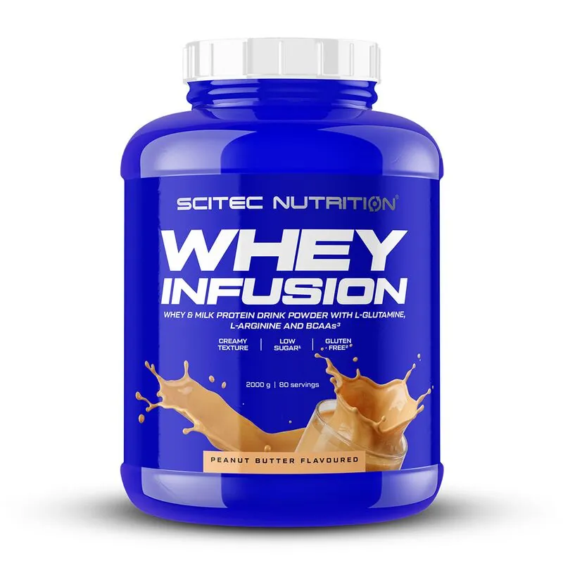 Scitec Nutrition Whey Infusion 2000g Erdnussbutter – Scitec Nutrition Whey Infusion 2000g Erdnussbutter