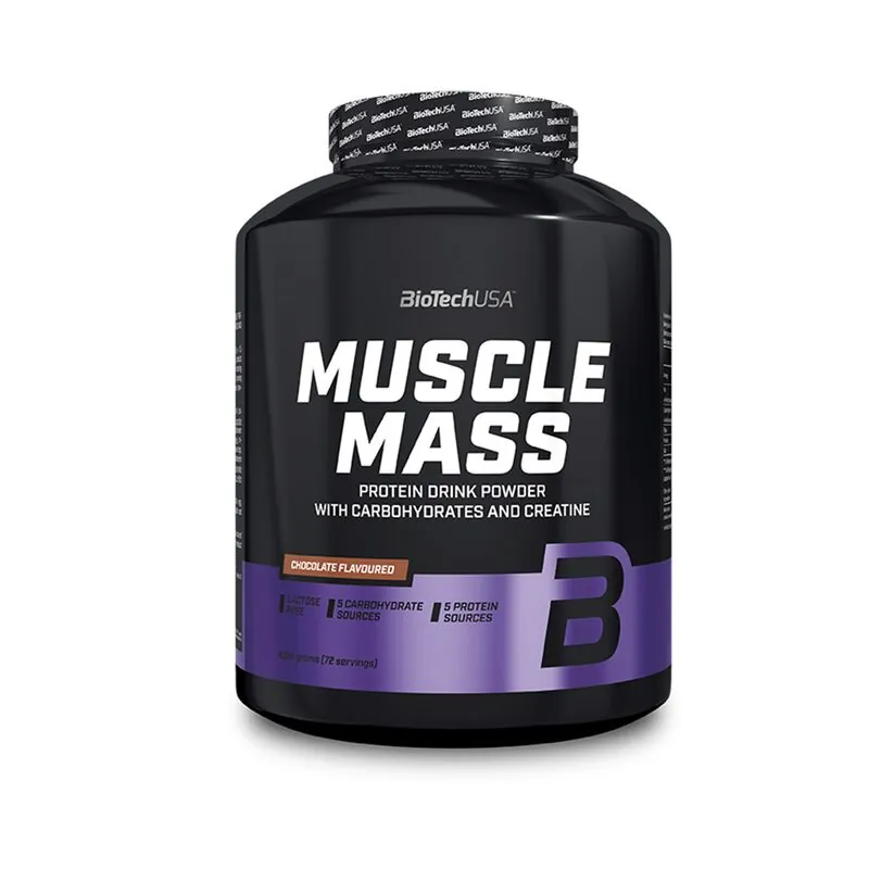 Biotech USA Muscle Mass 4000g Schokolade – Biotech USA Muscle Mass 4000g Schokolade