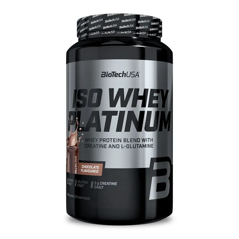 Biotech USA Iso Whey Platinum 908g Schokolade – Biotech USA Iso Whey Platinum 908g Schokolade