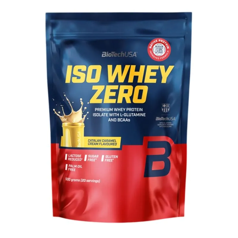 Biotech USA Iso Whey Zero 454g Katalanische Karamellcreme – Biotech USA Iso Whey Zero 454g Katalanische Karame