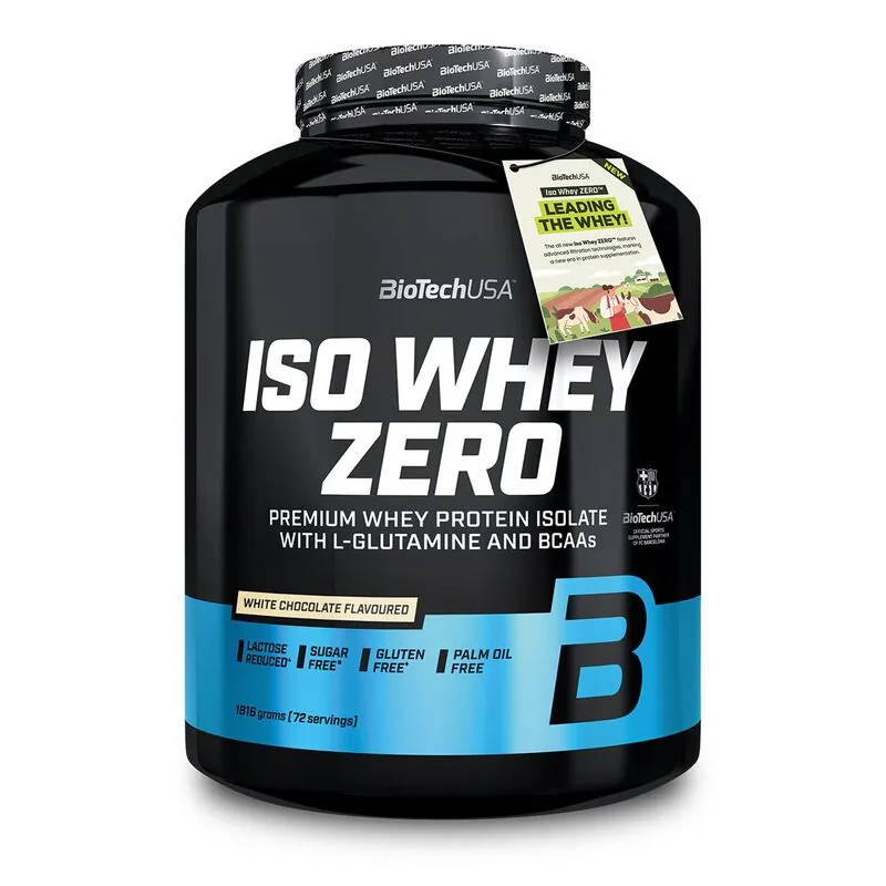 Biotech USA Iso Whey Zero 1816g Weiße Schokolade