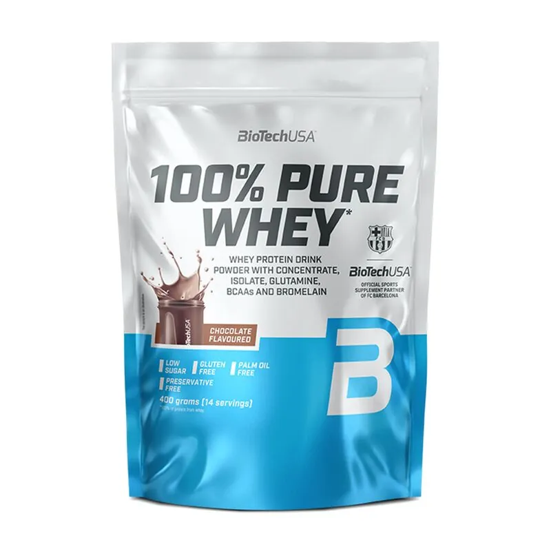 Biotech USA 100% Pure Whey 400g Schokolade – Biotech USA 100% Pure Whey 400g Schokolade