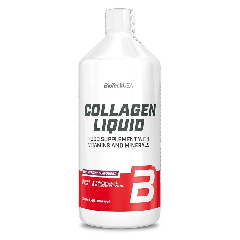 Biotech USA Collagen Liquid 1000ml Waldfrüchte