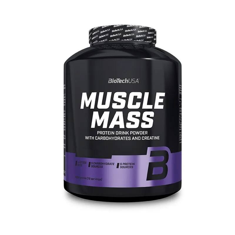 Biotech USA Muscle Mass 4000g Vanille – Biotech USA Muscle Mass 4000g Vanille