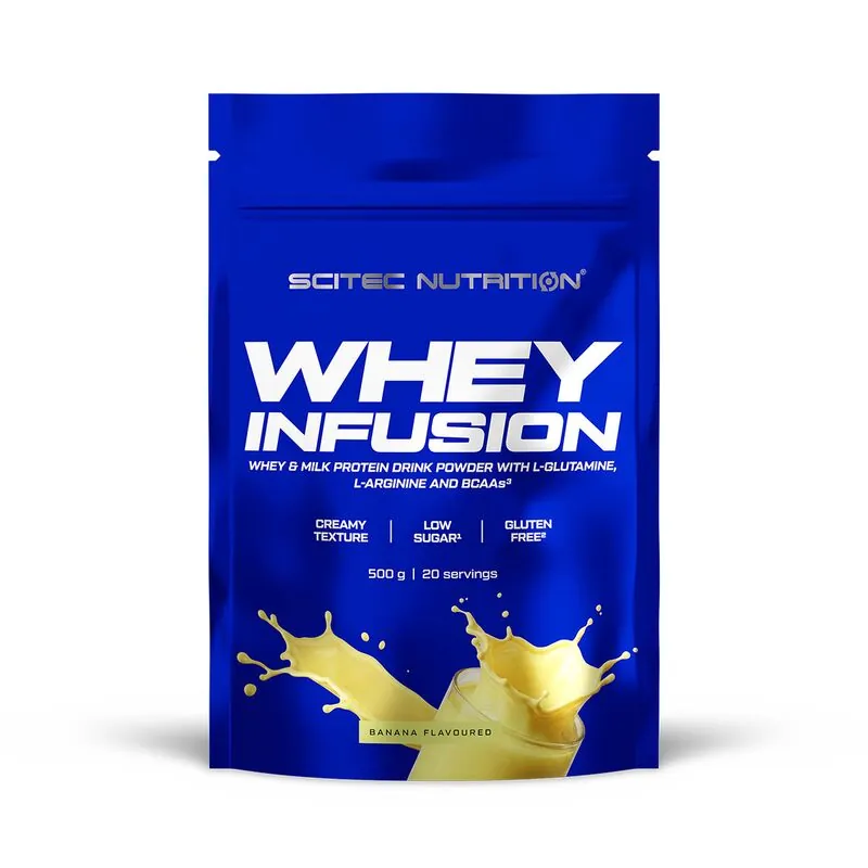 Scitec Nutrition Whey Infusion 500g Banane – Scitec Nutrition Whey Infusion 500g Banane