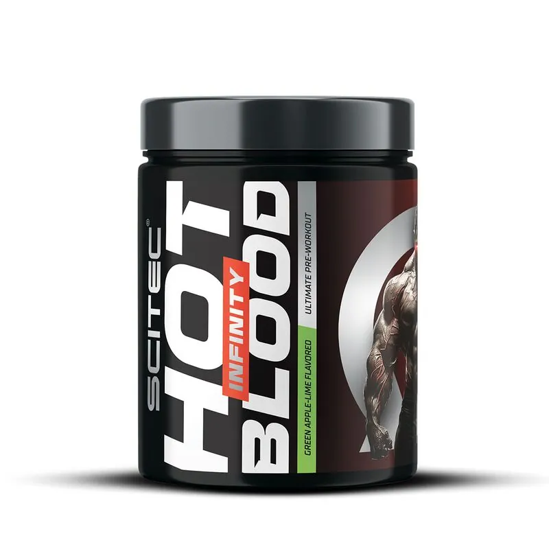 Scitec Nutrition Hot Blood Infinity 350g Grüner Apfel-Limette