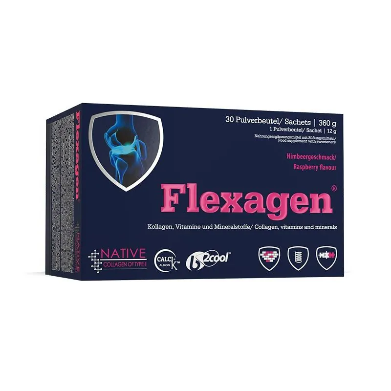 Olimp Flexagen 30 Beutel Himbeere