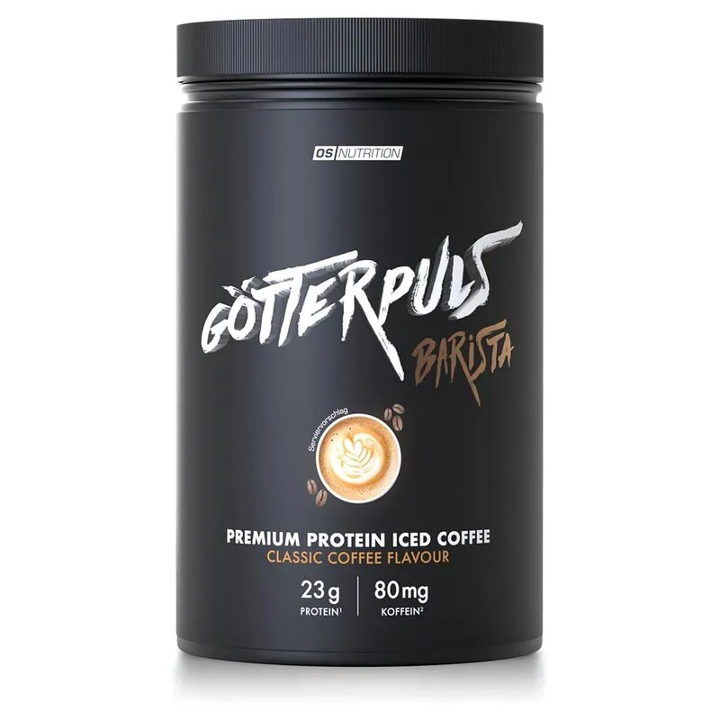 OS Nutrition Götterpuls Barista Premium Protein Iced Coffee 600g – OS Nutrition Götterpuls Barista Premium Protein Ic