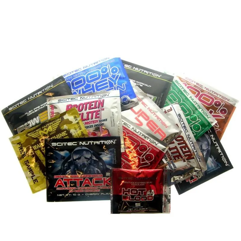 3x Scitec Nutrition Produktprobe verschiedene Sorten