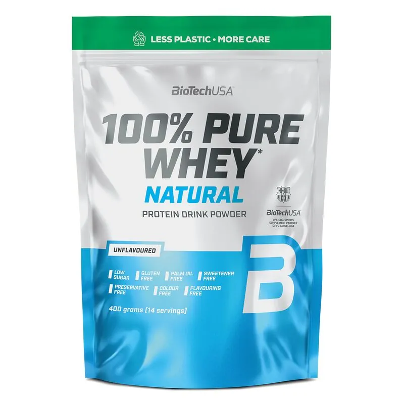 Biotech USA 100% Pure Whey 400g Neutral – Biotech USA 100% Pure Whey 400g Neutral
