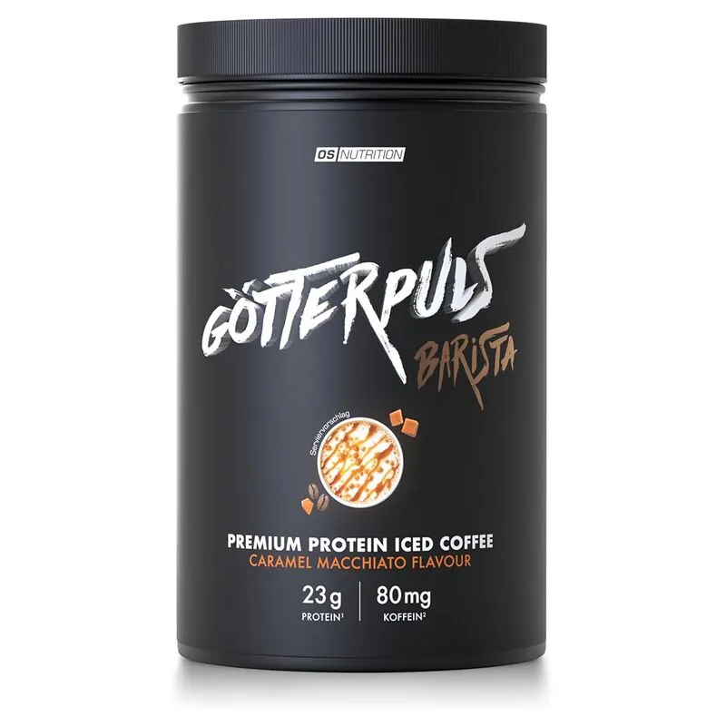 OS Nutrition Götterpuls Barista Premium Protein Iced Coffee 600g – OS Nutrition Götterpuls Barista Premium Protein Ic
