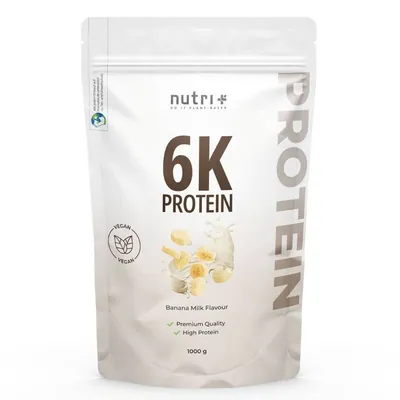 Nutri+ Vegan 6K Protein 1000g Banane