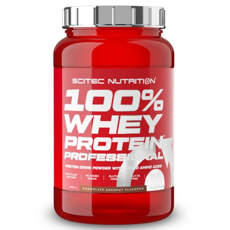 Scitec Nutrition 100% Whey Protein Professional 920g Schokolade Kokosnuss