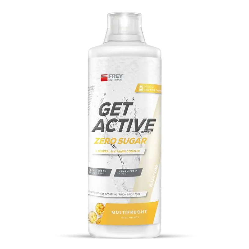 Frey Nutrition Get Active Drink 1000ml Multifrucht