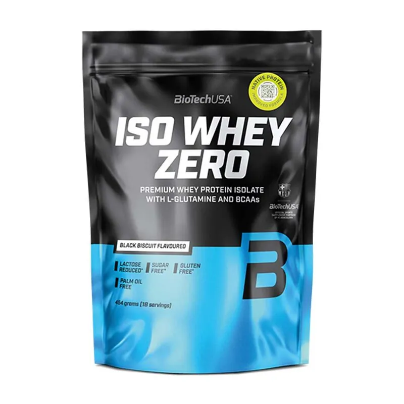 Biotech USA Iso Whey Zero 454g Black Biscuit
