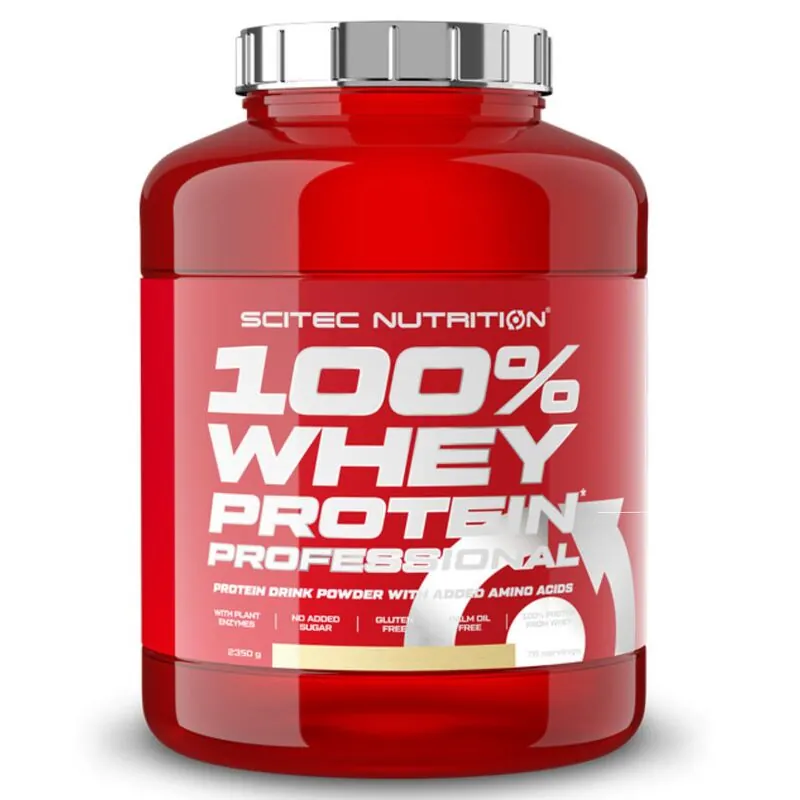 Scitec Nutrition 100% Whey Protein Professional 2350g Pistazie weiße Schokolade