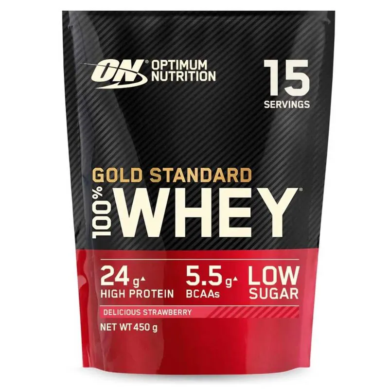 Optimum Nutrition 100% Whey Gold Standard (450g) Double Rich Chocolate – Optimum Nutrition 100% Whey Gold Standard 450g