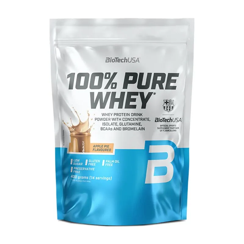 Biotech USA 100% Pure Whey 400g Apfelkuchen