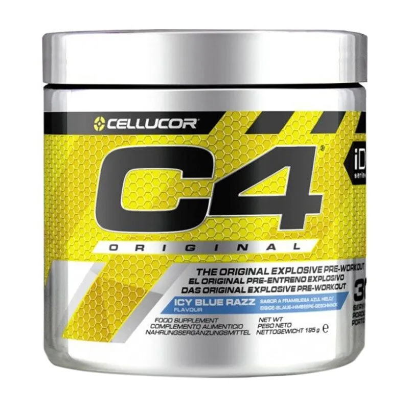 Cellucor C4 Original Pre Workout 195g Blue Rasberry