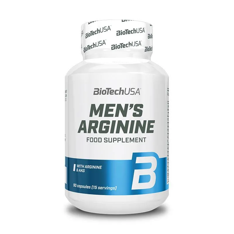 Biotech USA Men's Arginine 90 Kapseln